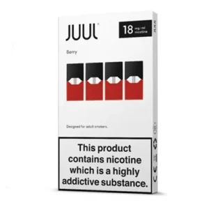 JUUL Pods Berry Refill with wild berries and mint flavor