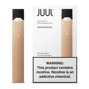 JUUL Device Blush Gold Limited Edition with USB Charging Dock