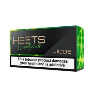 IQOS Creations Glaze HEETS with herbal and spicy flavors.