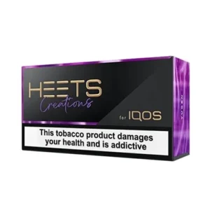 IQOS Creations Yugen HEETS with floral and fruity aromas.