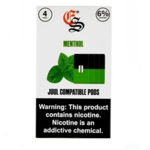 JUUL Pods Eonsmoke Menthol with a cool menthol flavor