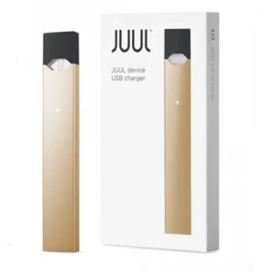 Stylish and durable JUUL Device Gold with USB Charging Dock