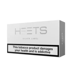 IQOS Silver Label Exclusive HEETS with classic tobacco flavor.