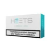 IQOS Turquoise Label HEETS with refreshing menthol flavor.