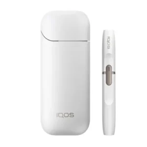 IQOS 2.4 Plus – White with elegant design and LED indicators.