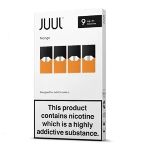 JUUL Pods Mango Refill with tropical mango flavor