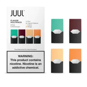 JUUL Pods Multipack with a variety of flavors