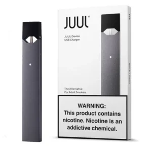 JUUL Device Slate with sleek design and USB Charging Dock